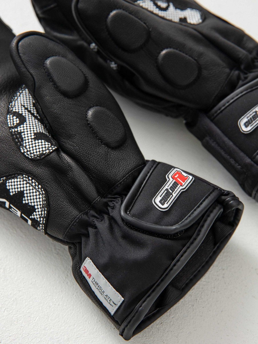 Clothing Level Snowboard Gloves | Level Sq Jr Cf Mitt Jr Gloves Black