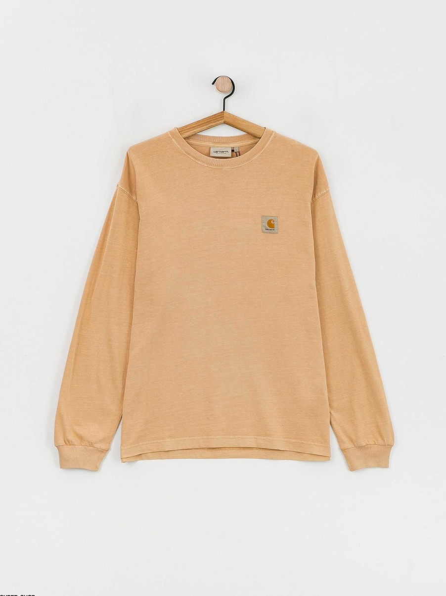 Clothing Carhartt WIP Longsleeves | Carhartt Wip Nelson Longsleeve Brown