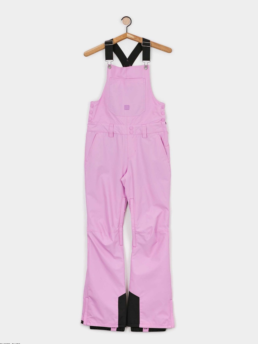 Clothing Billabong Snowboard Pants | Womens Billabong Adiv Riva Bib Snowboard Pants Pink