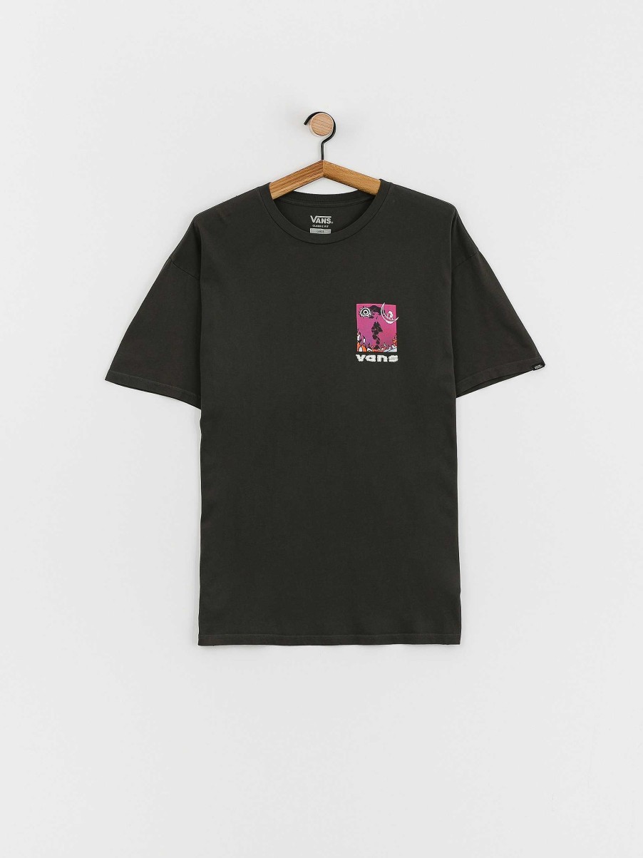 Clothing Vans T-Shirts | Vans Photo Desert Trip Vintage T-Shirt Black