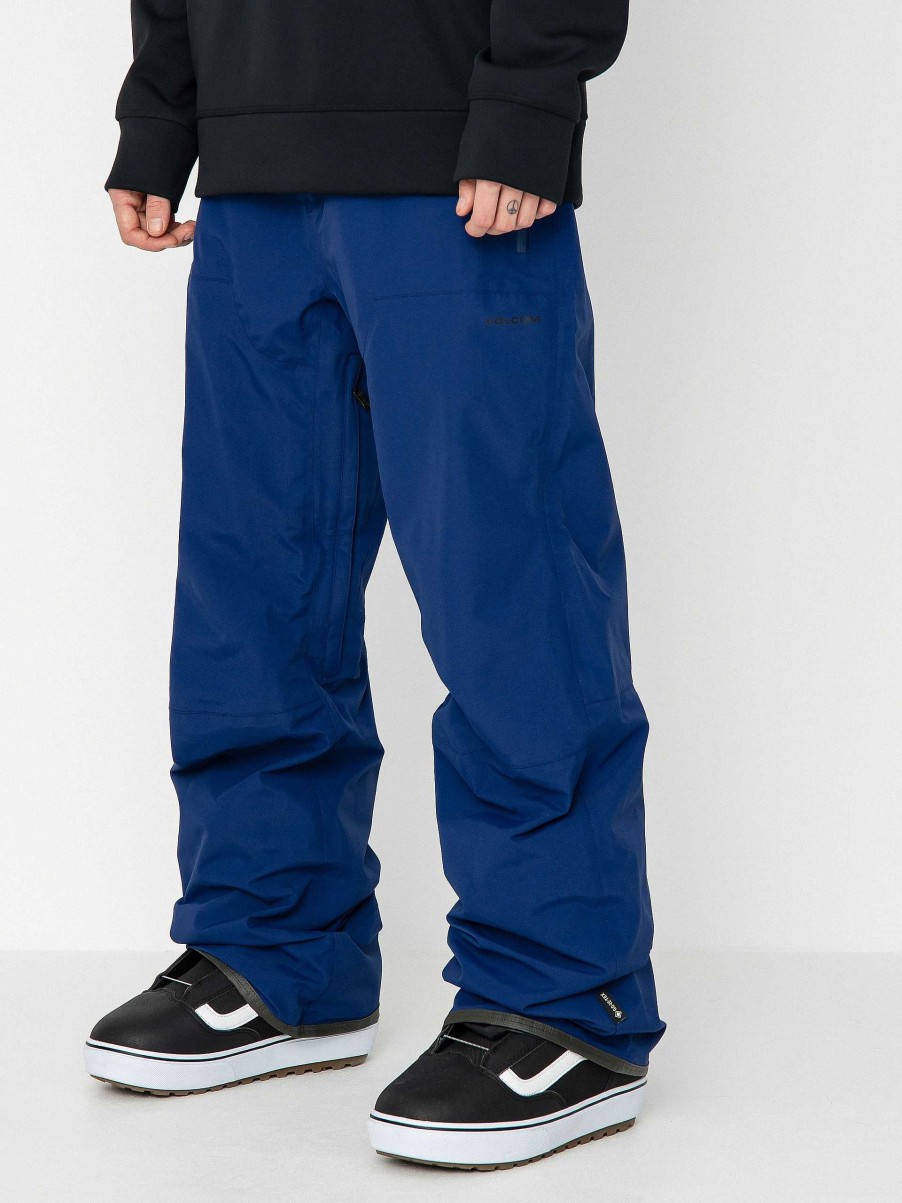 Clothing Volcom Snowboard Pants | Mens Volcom L Gore Tex Snowboard Pants Blue