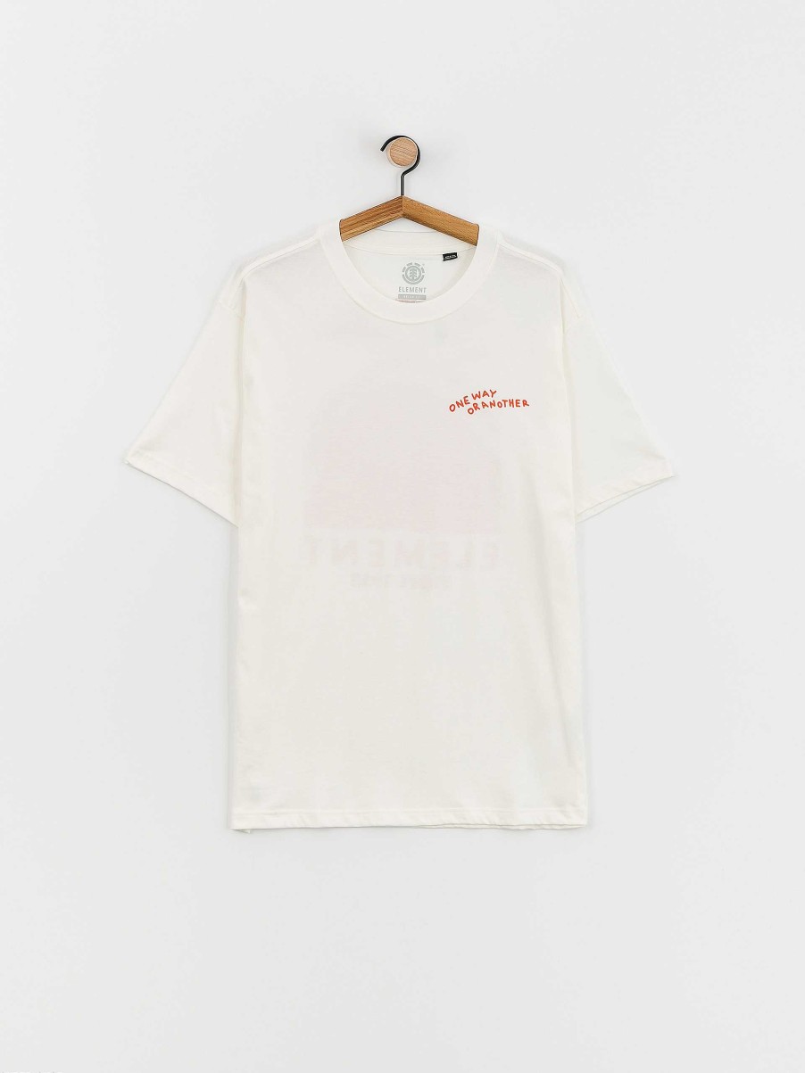 Clothing Element T-Shirts | Element One Way T-Shirt White