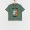 Clothing RVCA T-Shirts | Rvca Cottontale Wmn T-Shirt Green