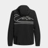 Clothing Quiksilver Snowboard Jackets | Mens Quiksilver High In The Hood Snowboard Jacket Black