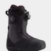 Shoe Burton Snowboard Boots | Mens Burton Ion Boa Snowboard Boots Black