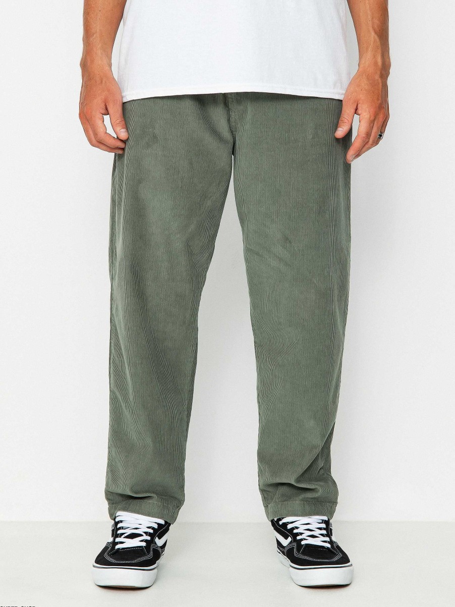 Clothing Quiksilver Pants | Quiksilver Cord Beach Cruiser Pants Green