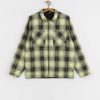 Clothing The North Face Shirts | The North Face Afterburner Insulated Flannel Shirt Black/Green