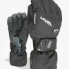 Clothing Level Snowboard Gloves | Level Snowboard Gloves Half Pipe Black