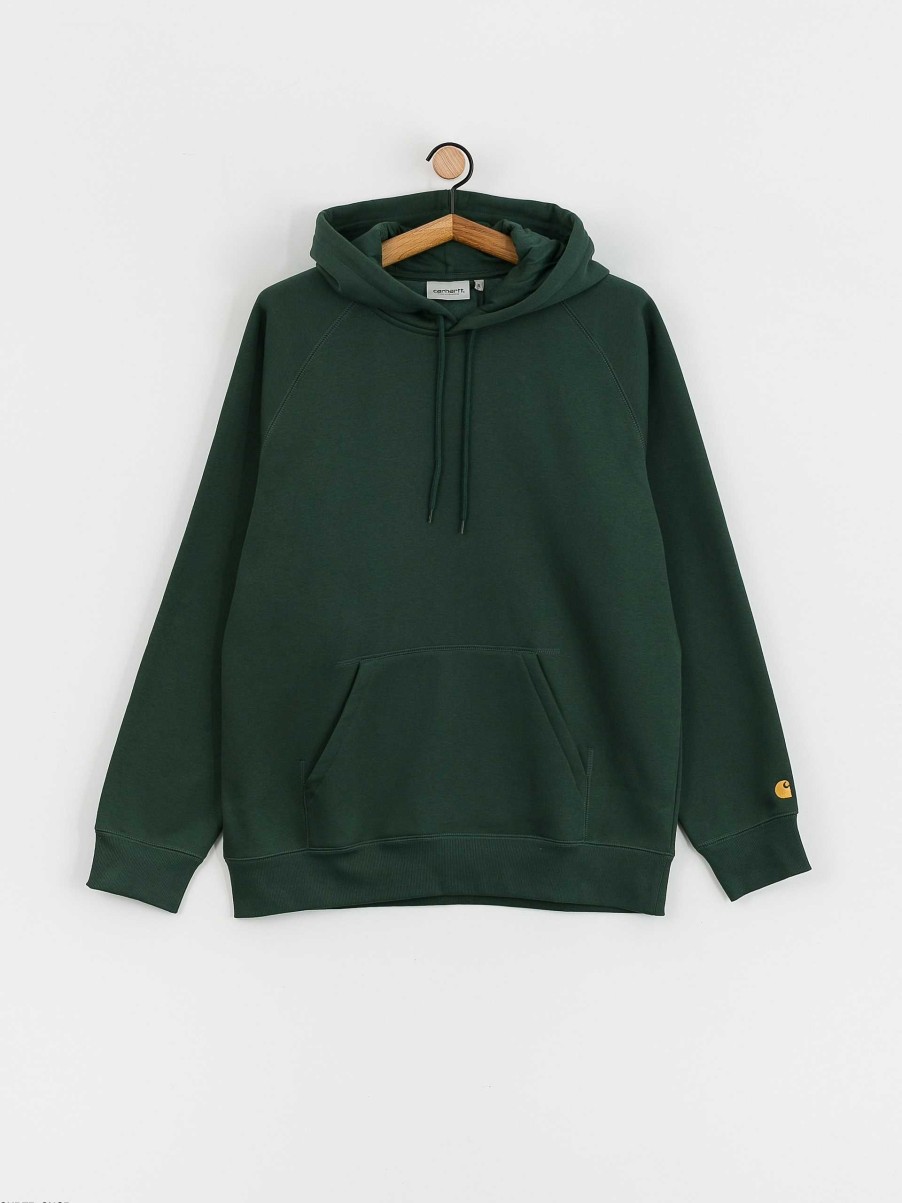 Clothing Carhartt WIP Sweatshirts/Hoodies | Carhartt Wip Chase Hd Hoodie Green