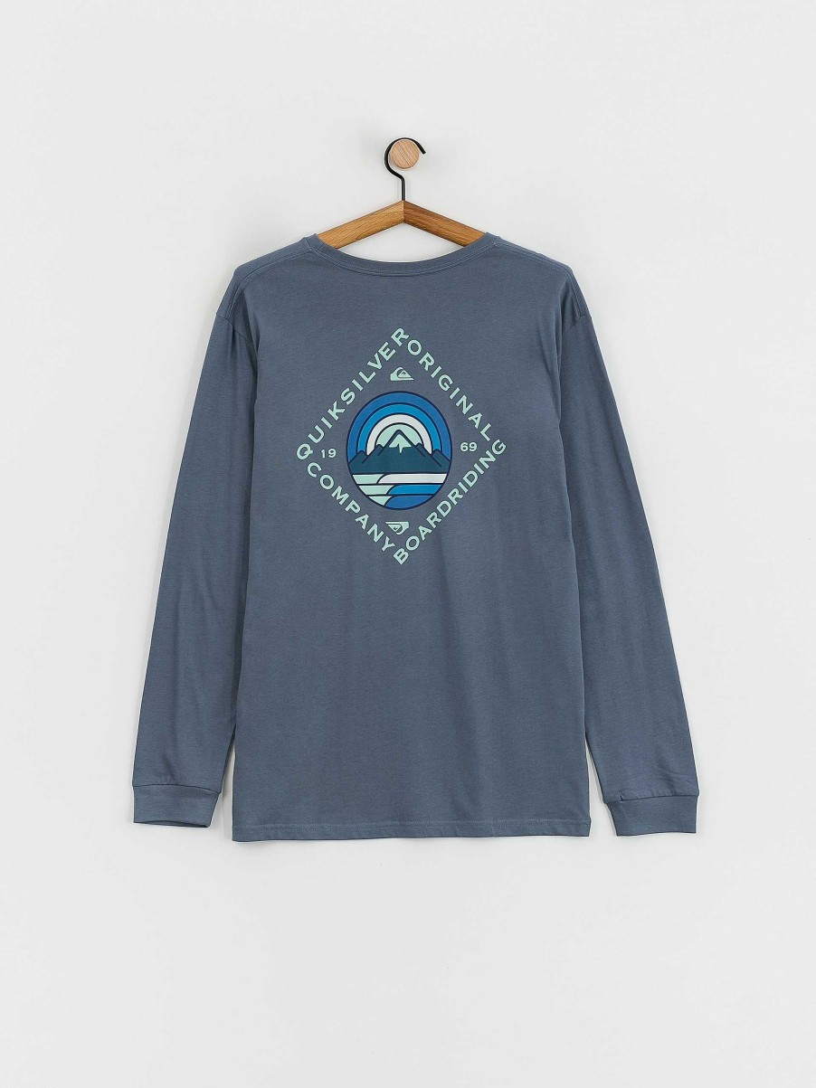 Clothing Quiksilver Longsleeves | Quiksilver Scenic View Longsleeve Blue