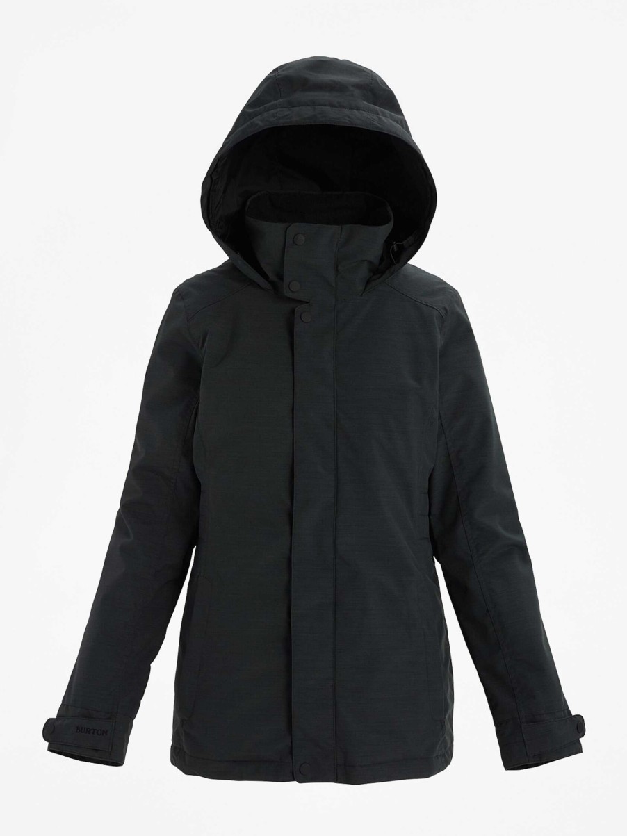 Clothing Burton Snowboard Jackets | Womens Burton Jet Set Snowboard Jacket Black