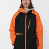 Clothing ThirtyTwo Snowboard Jackets | Mens Thirtytwo Grasser Snowboard Jacket Orange