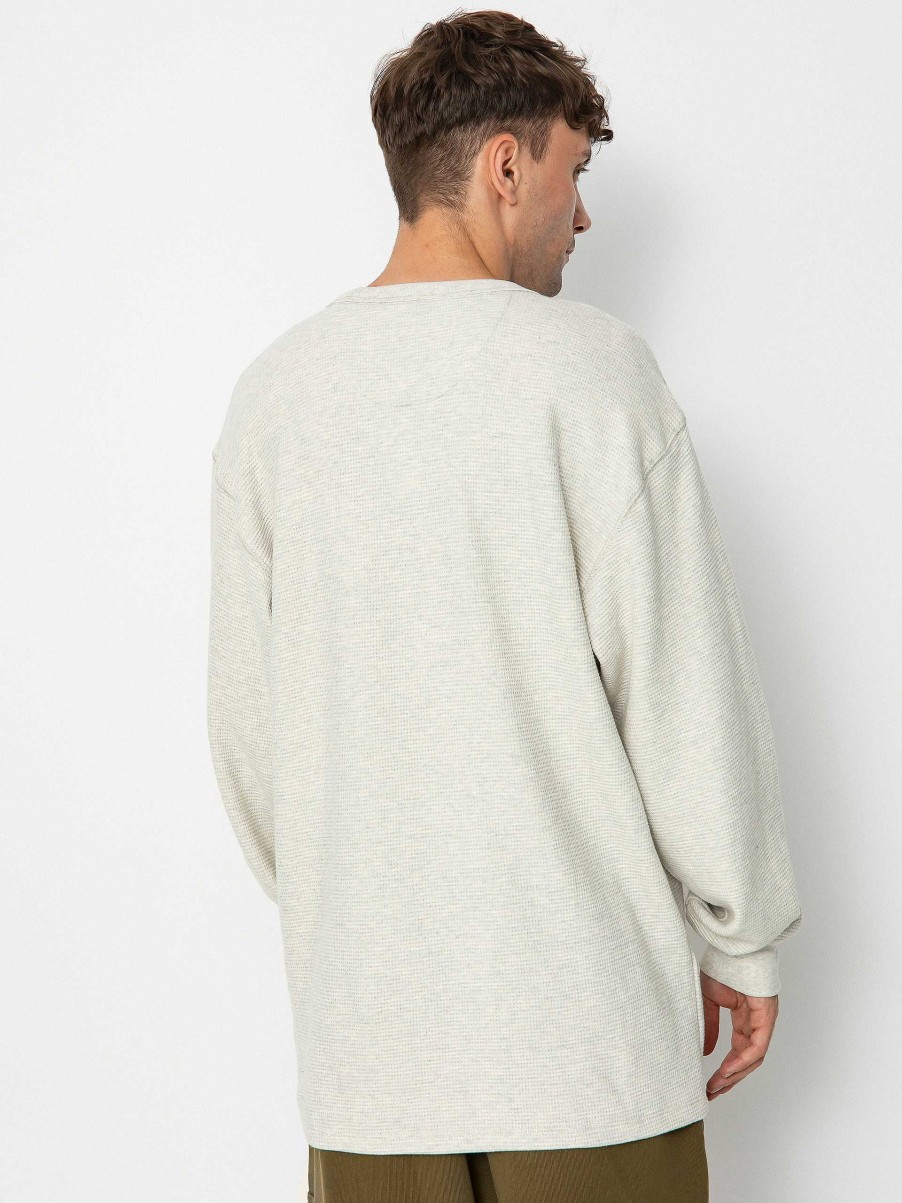 Clothing Vans Longsleeves | Vans Alder Ls Pocket Thermal Longsleeve Grey