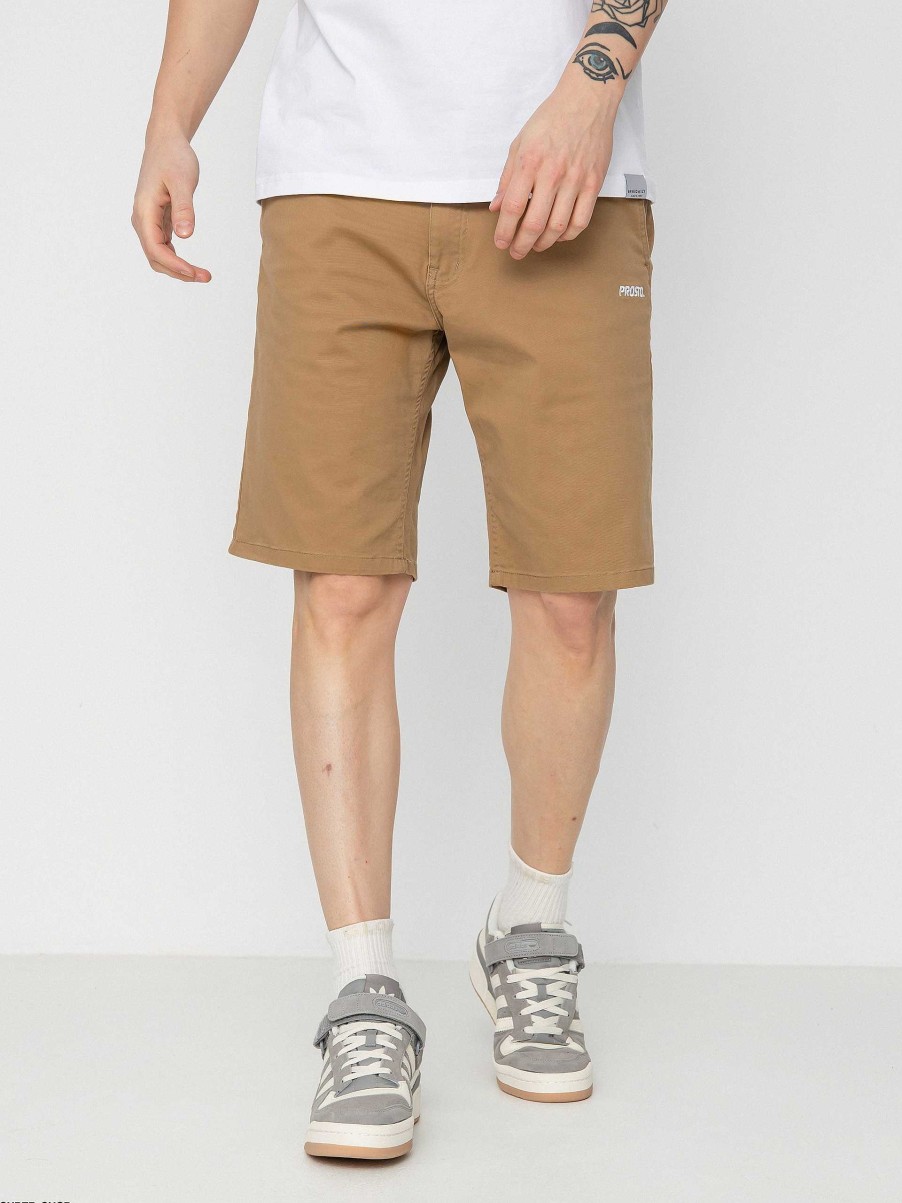 Clothing Prosto Shorts | Prosto Chinos Shorts Casual Shorts Brown