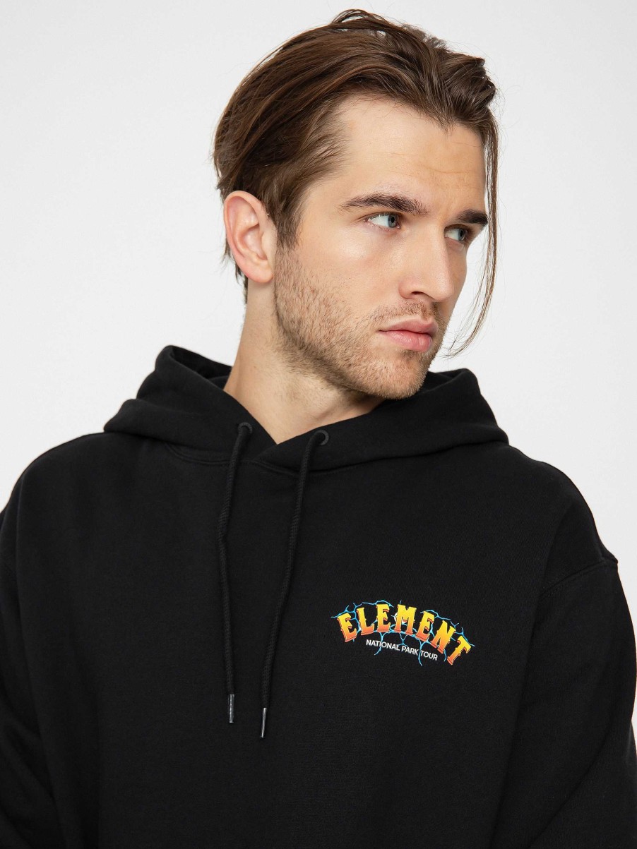 Clothing Element Sweatshirts/Hoodies | Element Heliaca Sweatshirt Black