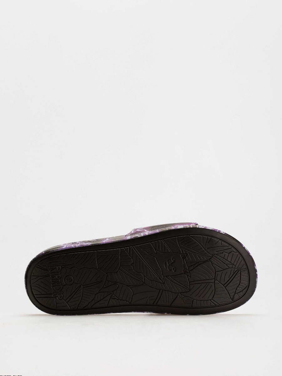 Shoe RipNDip Slippers | Ripndip Nikola Flip-Flops Violet