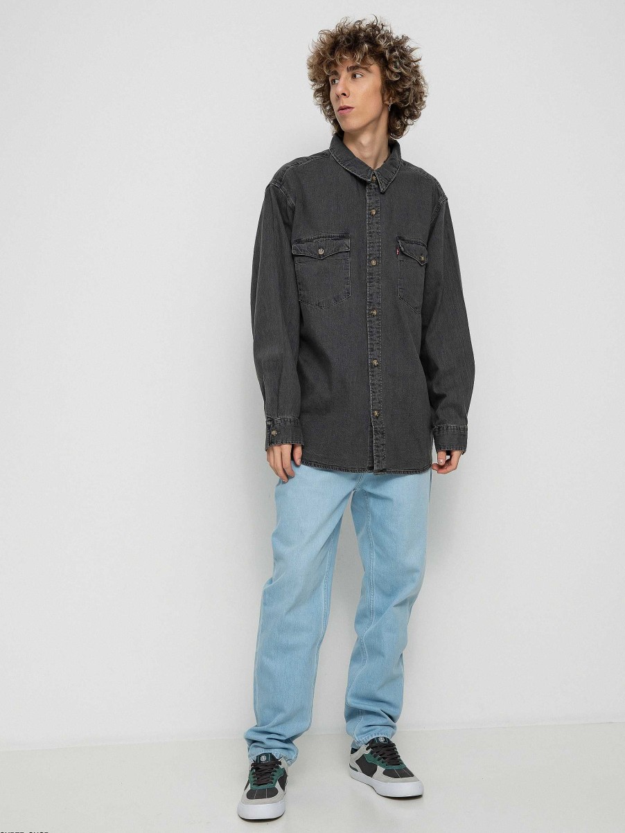 Clothing Levi's® Shirts | Levi'S® Relaxed Fit Western Shirt Black