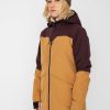 Clothing Volcom Snowboard Jackets | Womens Volcom Shelter 3D Stretch Snowboard Jacket Brown