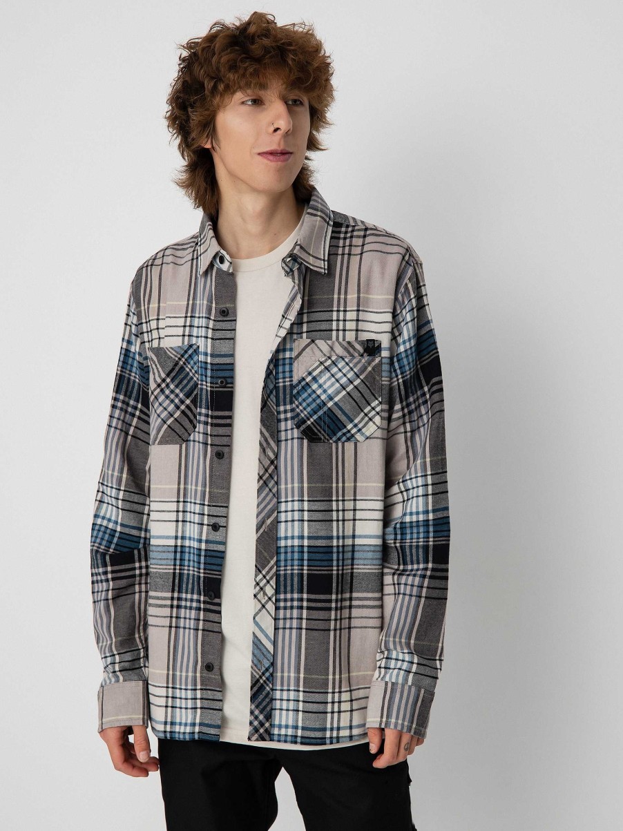 Clothing Fox Shirts | Fox Turnouts Utility Shirt Grey