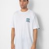 Clothing Vans T-Shirts | Vans Doom Volcano T-Shirt White