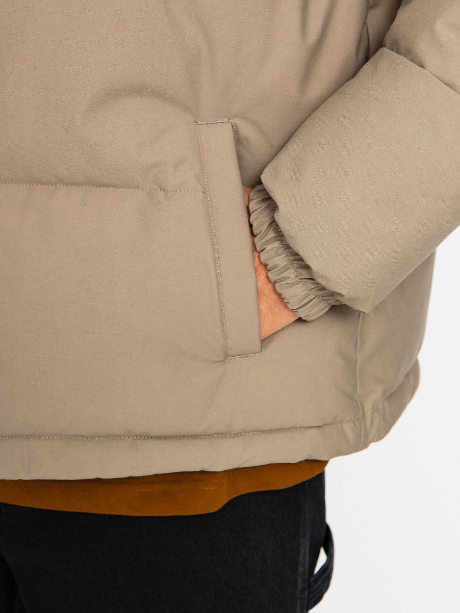 Clothing Iriedaily Jackets | Iriedaily Geocatch Puffer Jacket Brown