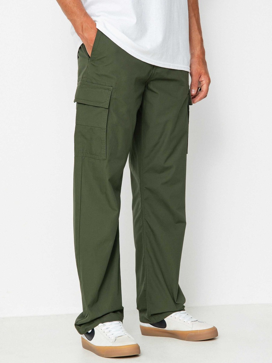 Clothing Volcom Pants | Volcom Squads Cargo Loose Tprd Pants Green