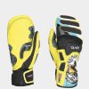 Clothing Level Snowboard Gloves | Level Sq Cf Mitt Gloves Yellow