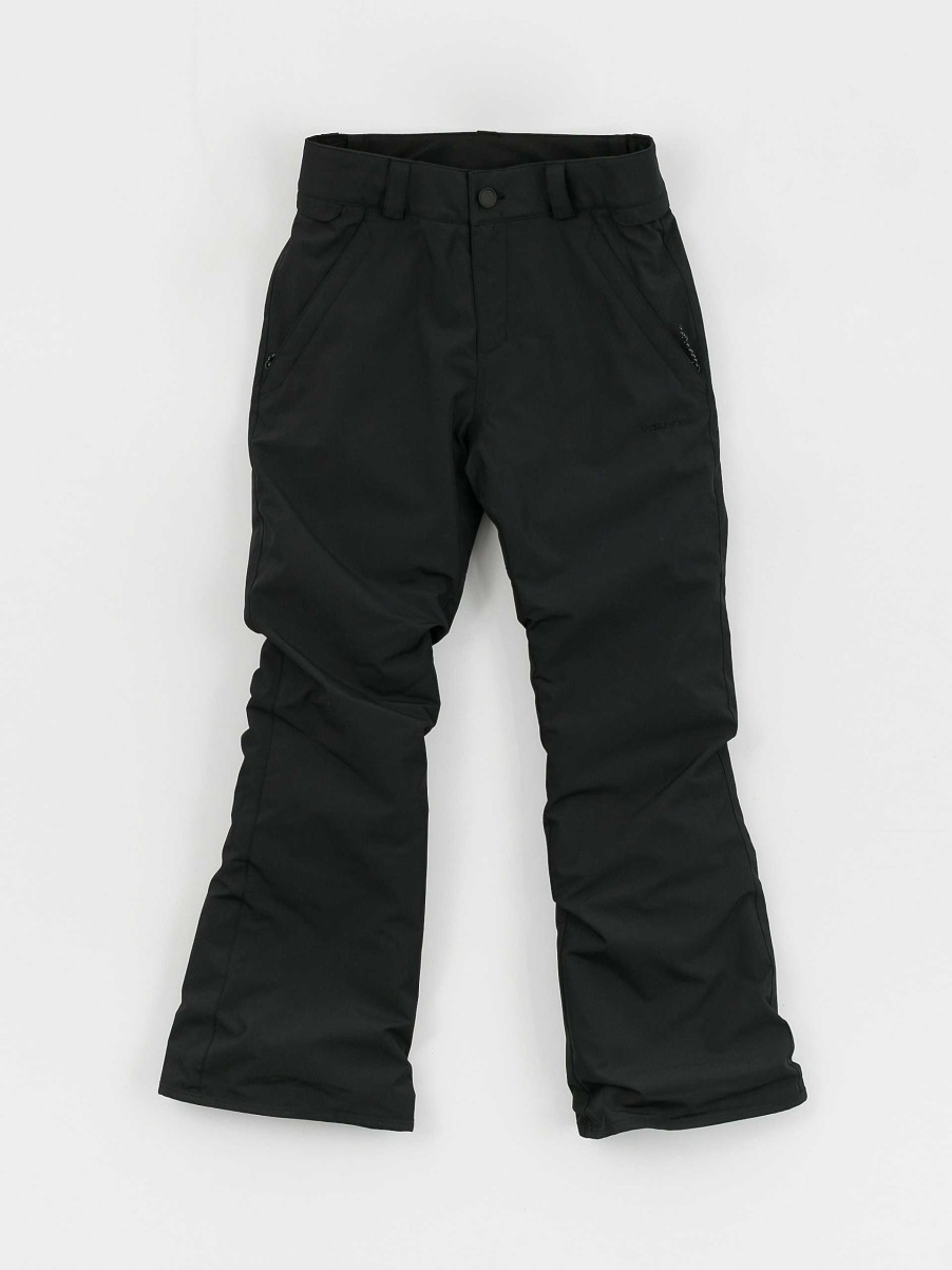 Clothing Volcom Snowboard Pants | Volcom Freakin Chino Youth Ins Jr Snowboard Pants Black