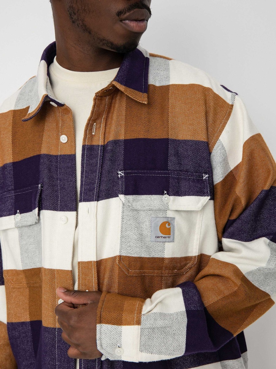 Clothing Carhartt WIP Shirts | Carhartt Wip Lyman Shirt Brown