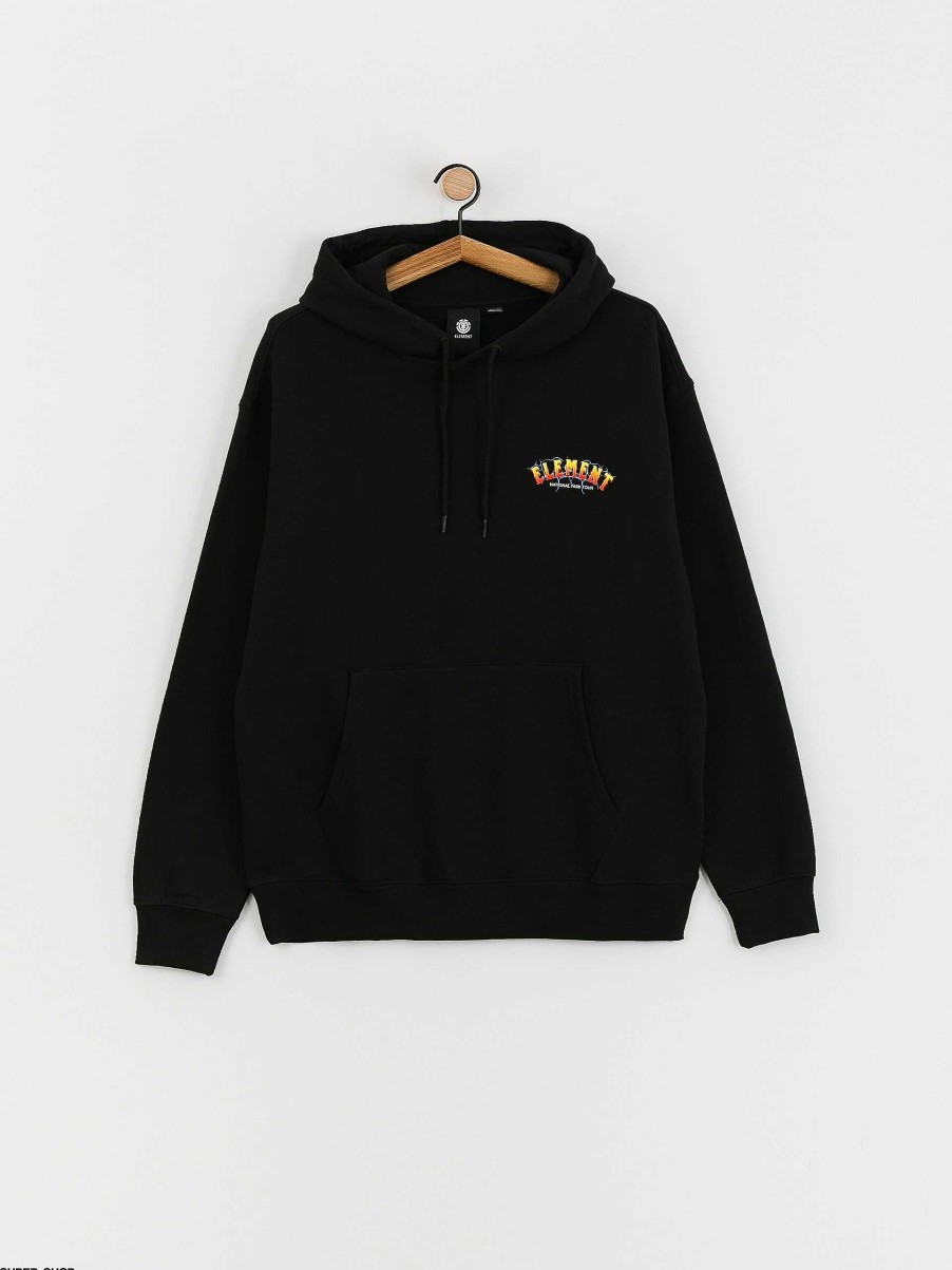 Clothing Element Sweatshirts/Hoodies | Element Heliaca Sweatshirt Black