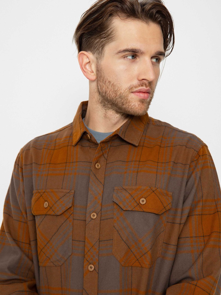 Clothing Fox Shirts | Fox Traildust Shirt Brown