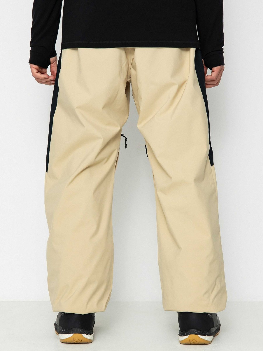 Clothing Quiksilver Snowboard Pants | Mens Quiksilver Snow Down Snowboard Pants Beige