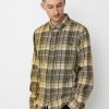 Clothing Vans Shirts | Vans Peddington Ls Woven Shirt Green