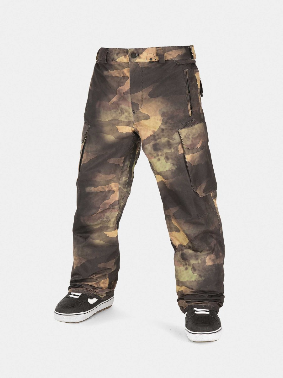 Clothing Volcom Snowboard Pants | Mens Volcom V.Co Hunter Snowboard Pants Camo