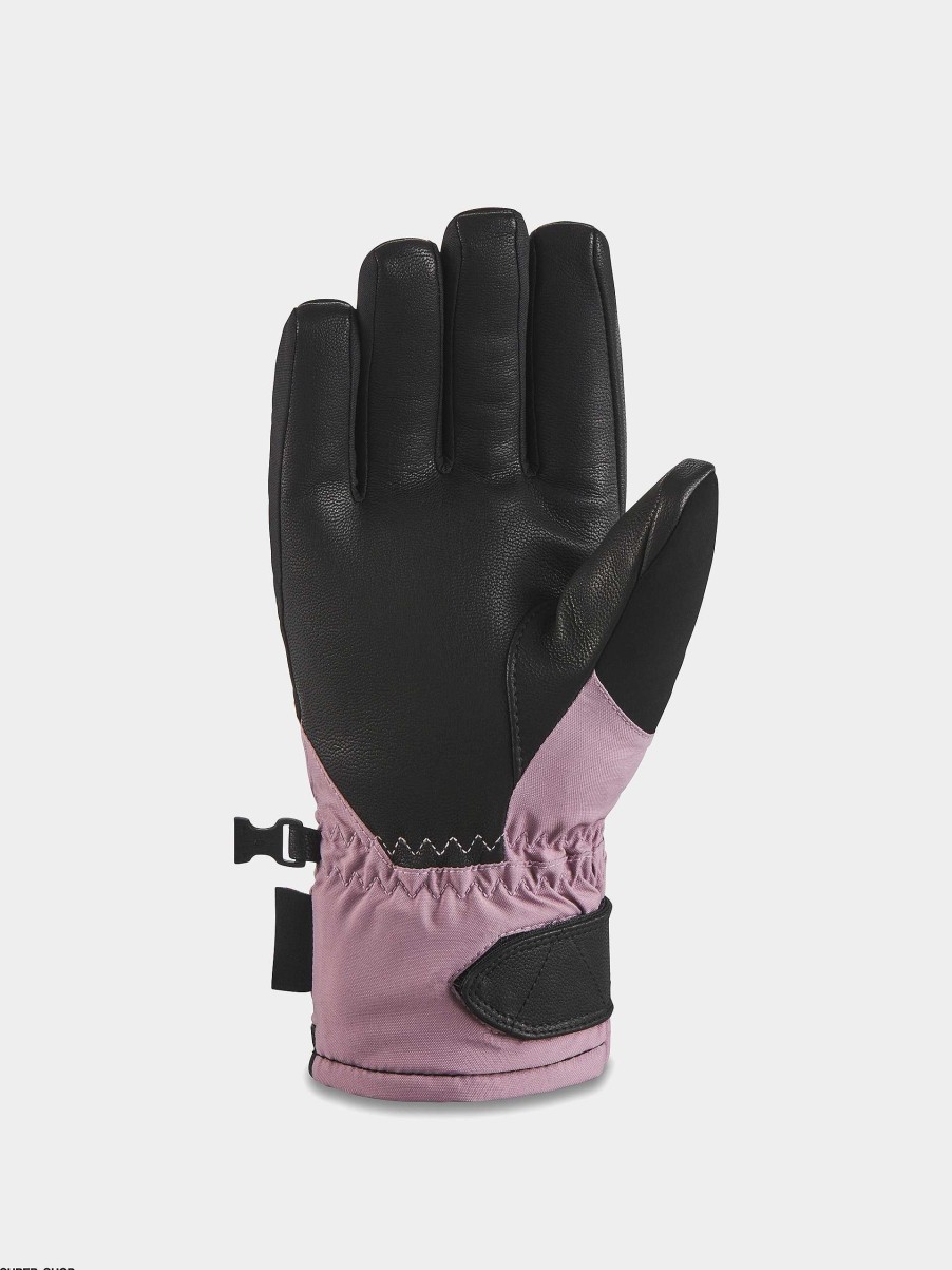 Clothing Dakine Snowboard Gloves | Dakine Fleetwood Gloves Wmn Black/Pink