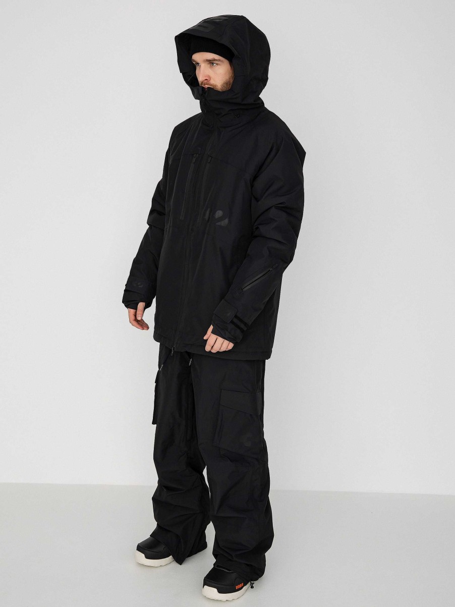 Clothing ThirtyTwo Snowboard Jackets | Mens Thirtytwo Lashed Insulated Snowboard Jacket Black