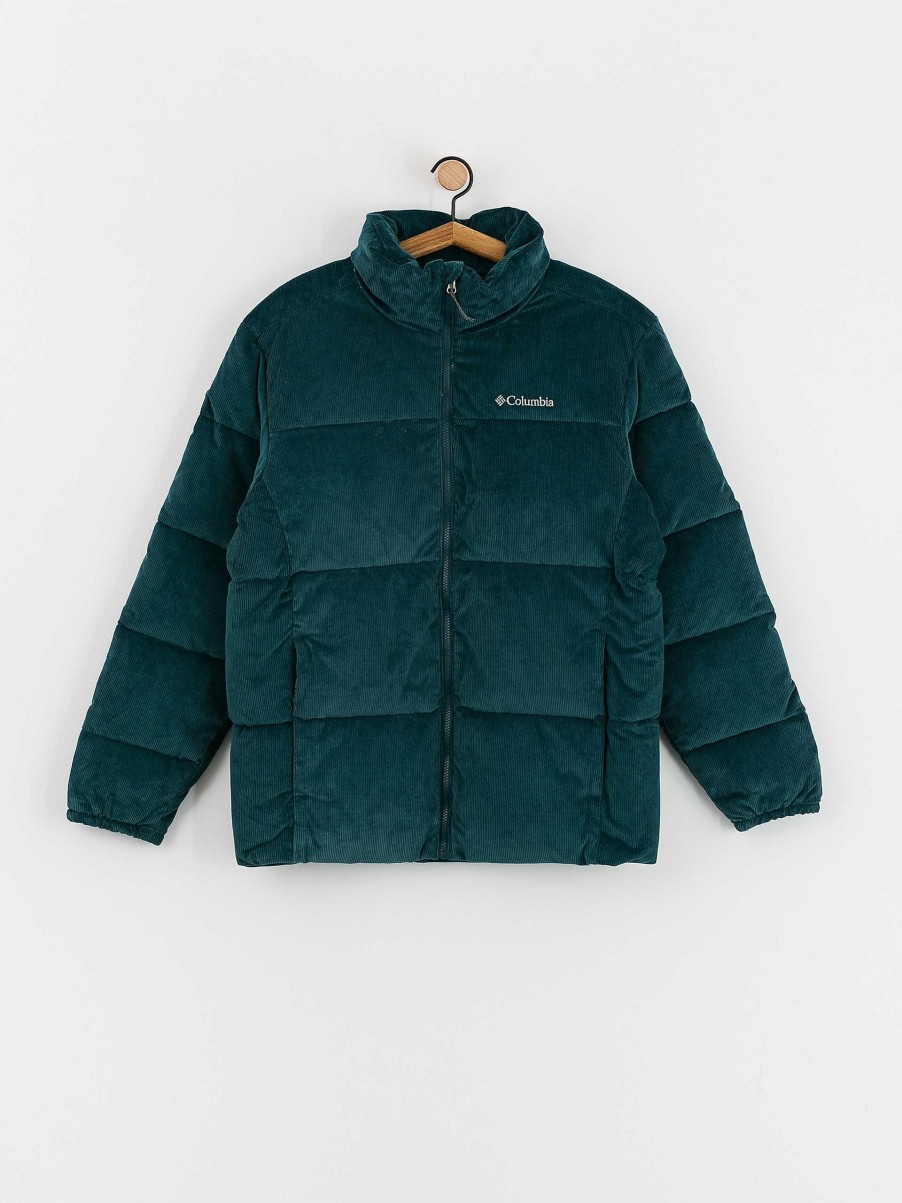 Clothing Columbia Jackets | Columbia Puffect Corduroy Jacket Green