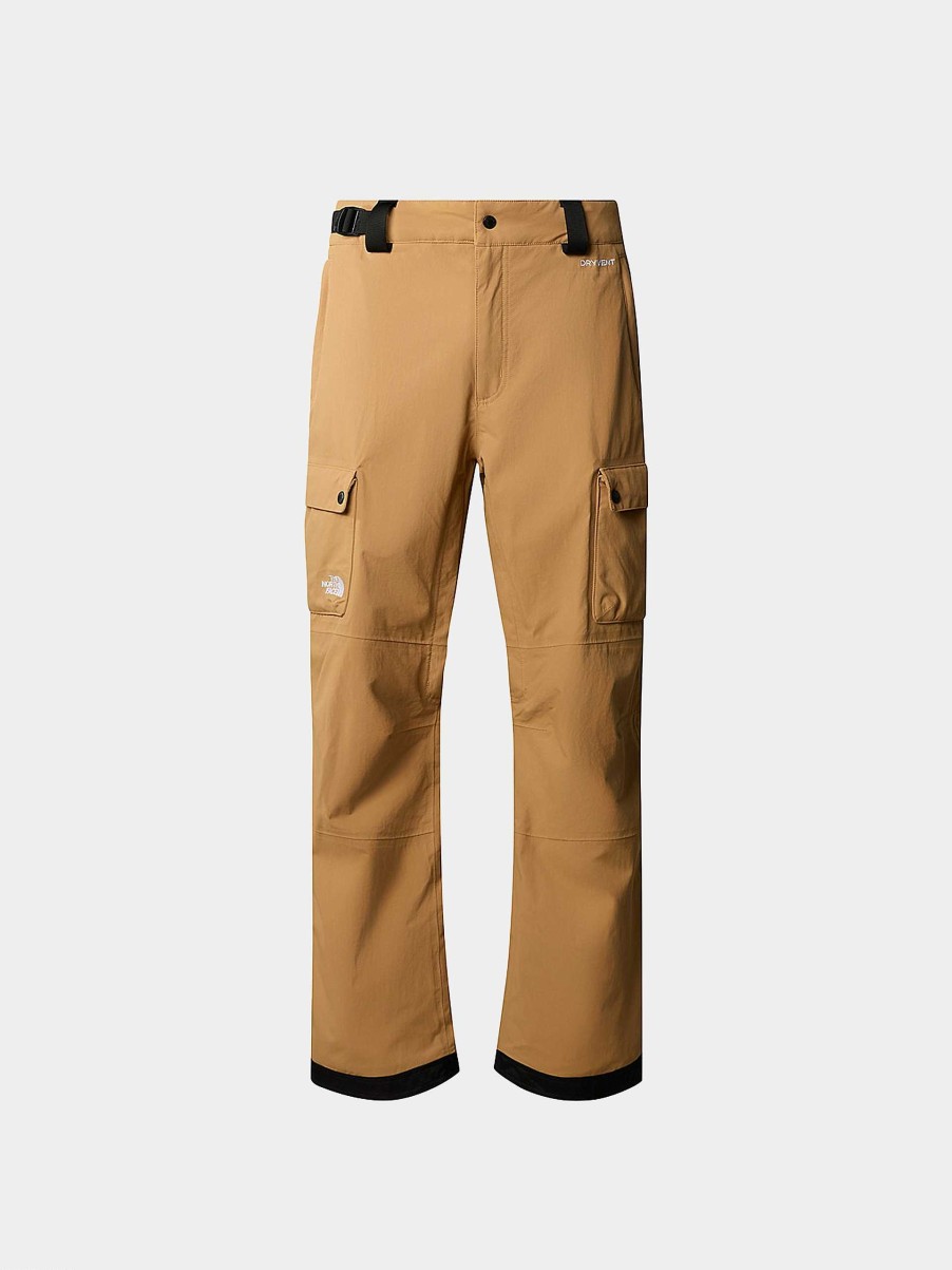 Clothing The North Face Snowboard Pants | Mens The North Face Slashback Cargo Snowboard Pants Brown