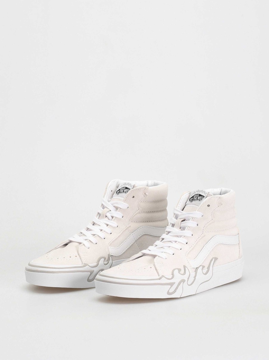 Shoe Vans High-Tops | Vans Sk8 Hi Flame Shoes Beige