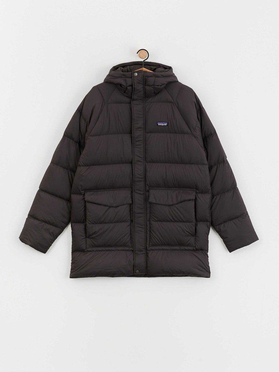 Clothing Patagonia Jackets | Patagonia Silent Down Parka Jacket Black