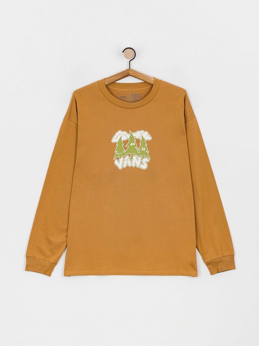 Clothing Vans Longsleeves | Vans Off The Wall Skate Classics Longsleeve Brown