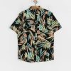 Clothing Volcom Shirts | Volcom Bleeding Leaf Shirt Black