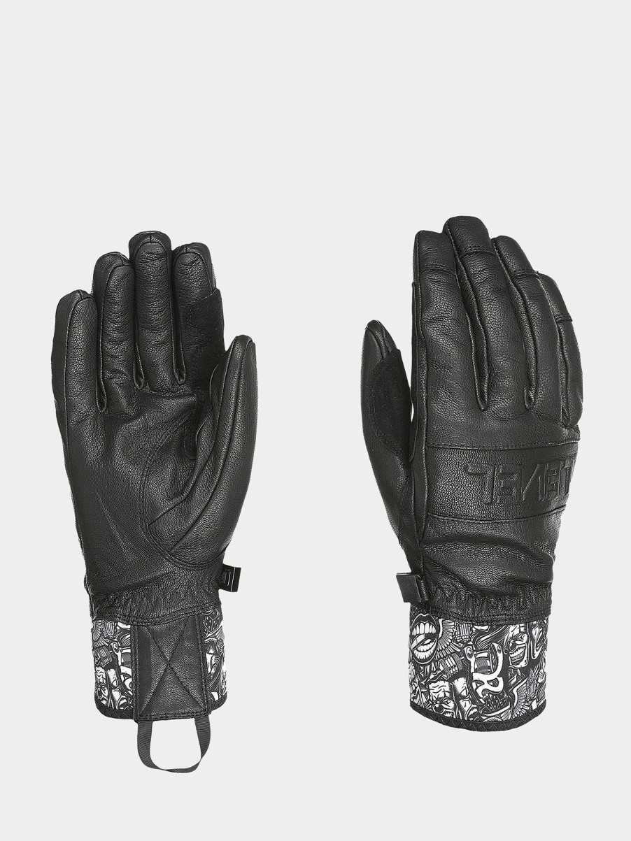 Clothing Level Snowboard Gloves | Level Shaman Gloves Black