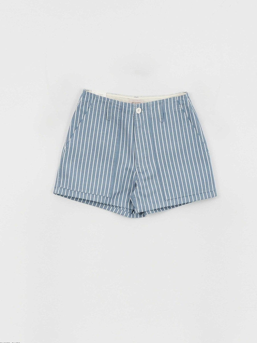 Clothing Brixton Shorts | Brixton Vancouver Shorts Wmn Blue