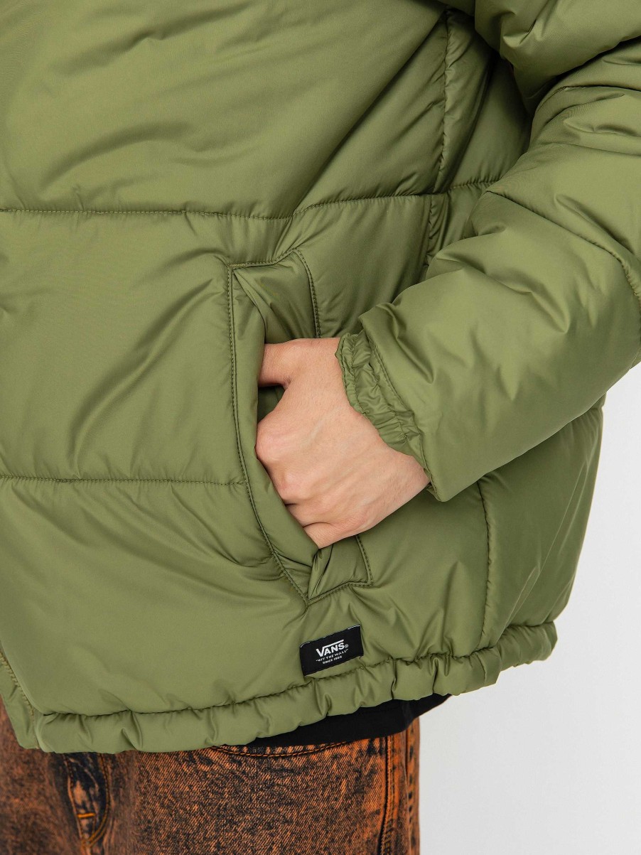 Clothing Vans Jackets | Vans No Hood Norris Mte 1 Puffer Jacket Green