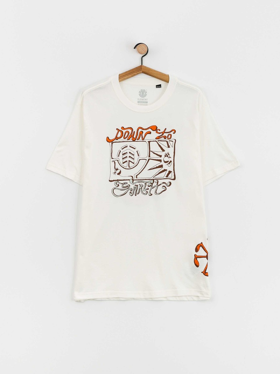 Clothing Element T-Shirts | Element Down To Earth T-Shirt White