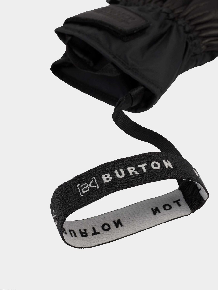 Clothing Burton Snowboard Gloves | Burton Ak Oven Gore Tex Infinium Mitten Gloves Black