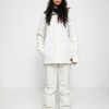 Clothing Volcom Snowboard Jackets | Womens Volcom Shadow Ins Snowboard Jacket White