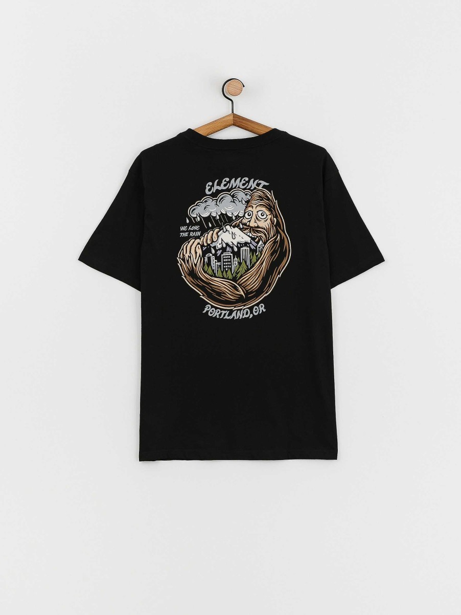 Clothing Element T-Shirts | Element Rain T-Shirt Black