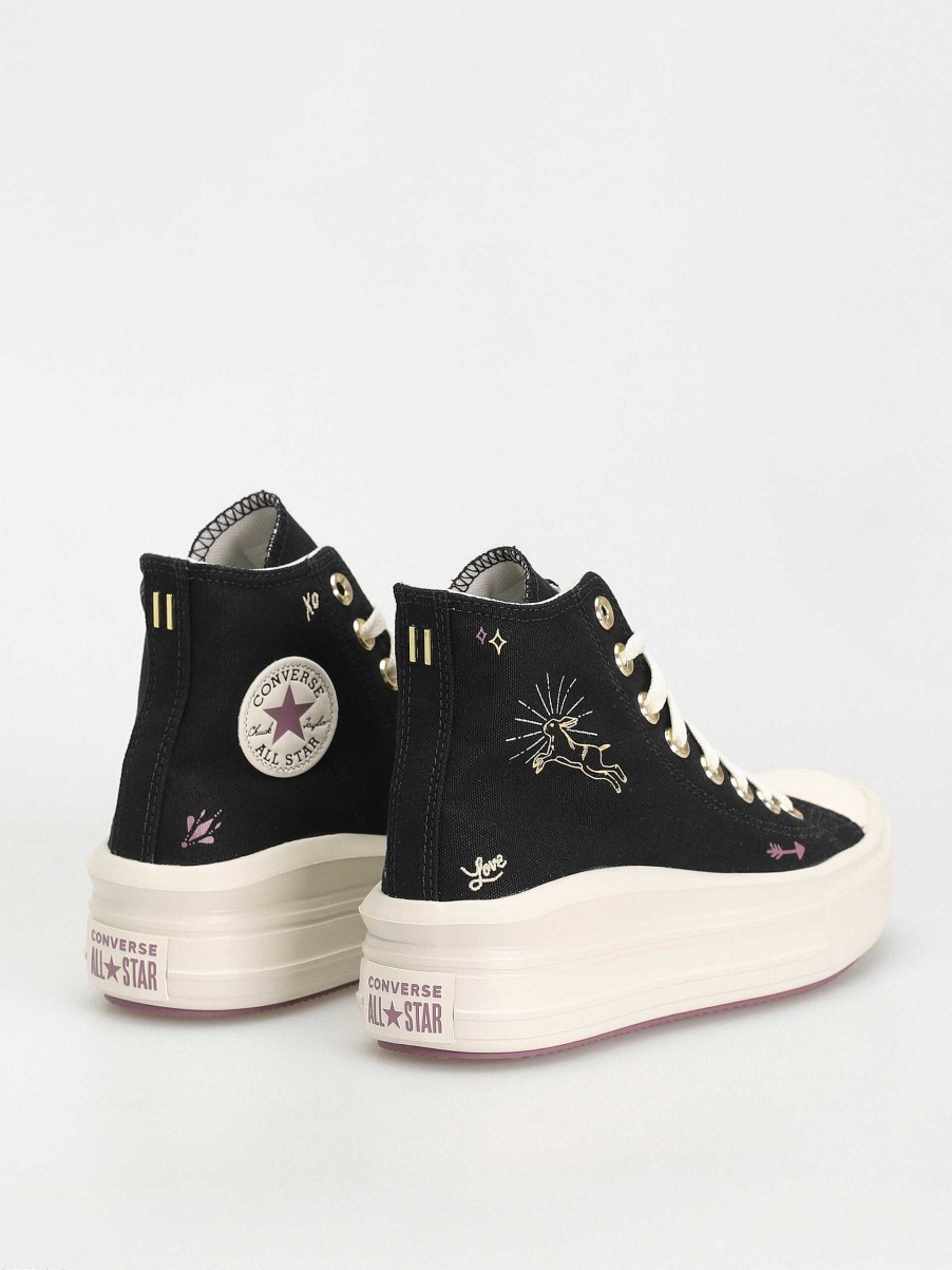 Shoe Converse High-Tops | Converse Chuck Taylor All Star Move Hi Shoes Wmn Black